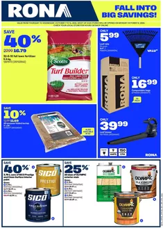 RONA catalogue | Wide range of offers | 2026-10-01T00:00:00.000Z - 2026-10-14T00:00:00.000Z