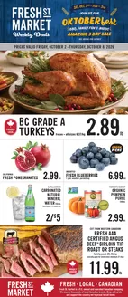 Fresh St Market catalogue in Milestone | Weekly deals | 2026-10-02T00:00:00.000Z - 2026-10-08T00:00:00.000Z