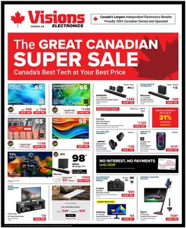 Visions Electronics catalogue | Flyer | 2026-10-02T00:00:00.000Z - 2026-10-08T00:00:00.000Z