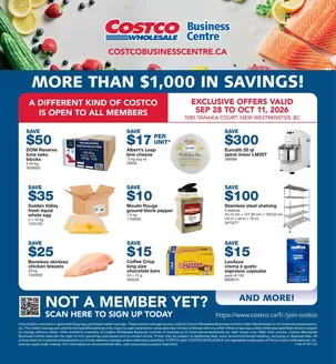 Costco catalogue | More than 1000 $ in savings  | 2026-10-02T00:00:00.000Z - 2026-10-11T00:00:00.000Z