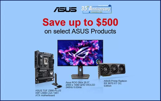 Canada Computers catalogue | Save up to 500$ | 2026-10-05T00:00:00.000Z - 2026-10-08T00:00:00.000Z