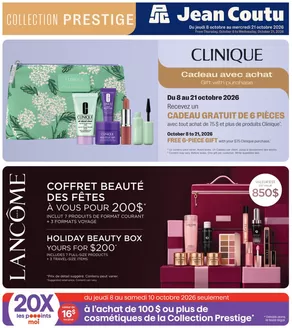 Jean Coutu catalogue in Joliette | Special Insert | 2026-10-08T00:00:00.000Z - 2026-10-21T00:00:00.000Z