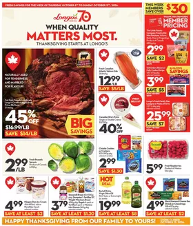 Longo's catalogue in North Battleford | Current special promotions | 2026-10-08T00:00:00.000Z - 2026-10-11T00:00:00.000Z