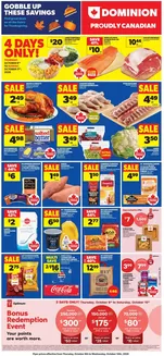 Dominion catalogue | Gobble up these savings | 2026-10-08T00:00:00.000Z - 2026-10-14T00:00:00.000Z