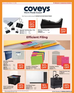 Covey Basics catalogue | October flyer | 2026-10-08T00:00:00.000Z - 2026-10-31T00:00:00.000Z