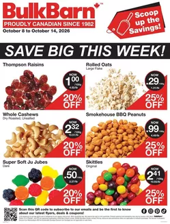 Bulk Barn catalogue | Bulk Barn Weekly ad | 2026-10-08T00:00:00.000Z - 2026-10-14T00:00:00.000Z
