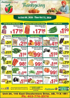 Fruiticana catalogue | Attractive special offers for everyone | 2026-10-09T00:00:00.000Z - 2026-10-15T00:00:00.000Z