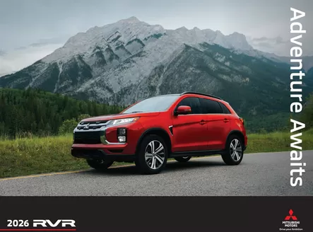 Mitsubishi catalogue | Adventure Awaits 2026 | 2026-10-12T00:00:00.000Z - 2027-10-11T00:00:00.000Z
