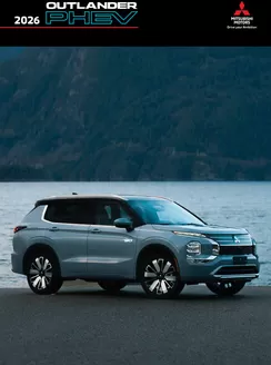 Mitsubishi catalogue in Richmond | 2026 Outlander PHEV | 2026-10-12T00:00:00.000Z - 2027-10-11T00:00:00.000Z