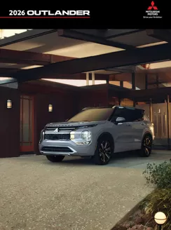 Mitsubishi catalogue | 2026 Outlander | 2026-10-12T00:00:00.000Z - 2027-10-11T00:00:00.000Z