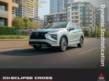 Mitsubishi catalogue | 2026 Eclipse Cross | 2026-10-12T00:00:00.000Z - 2027-10-11T00:00:00.000Z