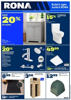 RONA catalogue | Attractive special offers for everyone | 2026-10-15T00:00:00.000Z - 2026-10-28T00:00:00.000Z