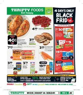 Thrifty Foods catalogue | Top offers for all bargain hunters | 2026-10-15T00:00:00.000Z - 2026-10-21T00:00:00.000Z