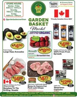 The Garden Basket catalogue | Weekly flyer  | 2026-10-15T00:00:00.000Z - 2026-10-21T00:00:00.000Z
