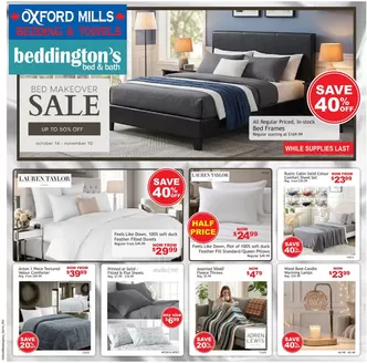 Beddington's catalogue | Sale up to 50 % off | 2026-10-15T00:00:00.000Z - 2026-11-10T00:00:00.000Z