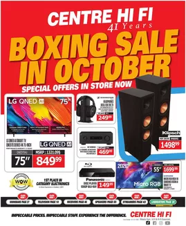 Centre Hi-Fi catalogue | Weekly Flyer | 2026-10-16T00:00:00.000Z - 2026-10-22T00:00:00.000Z
