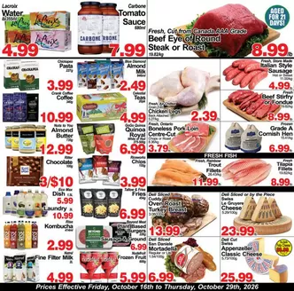 Greco's Fresh Markets catalogue | Weekly flyer | 2026-10-16T00:00:00.000Z - 2026-10-29T00:00:00.000Z