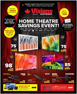 Visions Electronics catalogue | Flyer | 2026-10-16T00:00:00.000Z - 2026-10-22T00:00:00.000Z