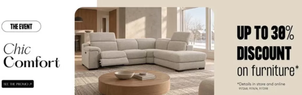 Germain Larivière catalogue | Up to 30% discount on furniture | 2026-10-19T00:00:00.000Z - 2026-12-31T00:00:00.000Z