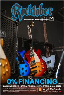 Long & McQuade catalogue | Rocktober | 2026-10-19T00:00:00.000Z - 2026-10-31T00:00:00.000Z