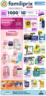 Familiprix catalogue | Discounts and promotions | 2026-10-22T00:00:00.000Z - 2026-10-28T00:00:00.000Z