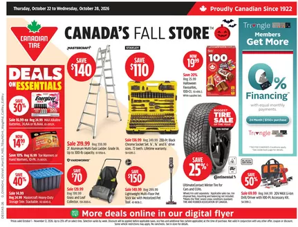Canadian Tire catalogue | Exclusive deals for our customers | 2026-10-22T00:00:00.000Z - 2026-10-28T00:00:00.000Z