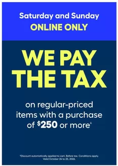 RONA catalogue | Current special promotions | 2026-10-24T00:00:00.000Z - 2026-10-25T00:00:00.000Z