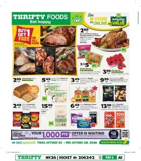 Thrifty Foods catalogue | Exclusive deals for our customers | 2026-10-22T00:00:00.000Z - 2026-10-28T00:00:00.000Z