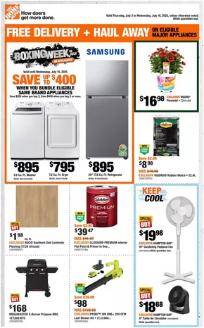 Home Depot catalogue in Sexsmith | Our best deals for you | 2025-07-03T00:00:00.000Z - 2025-07-16T00:00:00.000Z