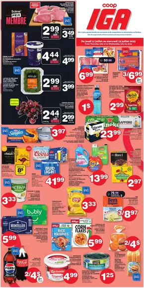 IGA Extra catalogue in Saint-Rémi | Top offers for all bargain hunters | 2025-07-17T00:00:00.000Z - 2025-07-23T00:00:00.000Z