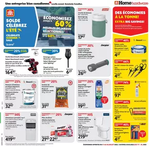 Home Hardware catalogue in Sainte-Anne-des-Monts | Home Hardware weekly flyer | 2025-07-17T00:00:00.000Z - 2025-07-30T00:00:00.000Z