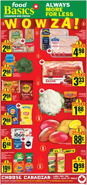 Food Basics catalogue in North Bay | New offers to discover | 2025-07-17T00:00:00.000Z - 2025-07-23T00:00:00.000Z