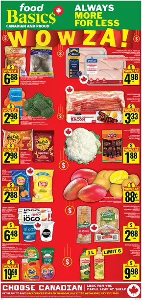 Food Basics catalogue | Current special promotions | 2025-07-17T00:00:00.000Z - 2025-07-23T00:00:00.000Z