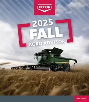 Co-op Agro catalogue in Saint Isidore | 2025 Fall Agro Advisor | 2025-07-17T00:00:00.000Z - 2025-10-16T00:00:00.000Z