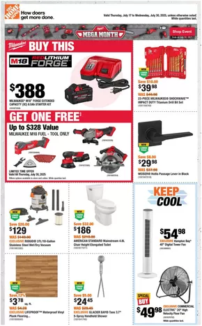 Home Depot catalogue in Petty Harbour-Maddox Cove | Top offers for all bargain hunters | 2025-07-17T00:00:00.000Z - 2025-07-30T00:00:00.000Z