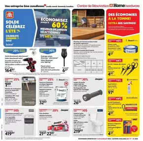 Home Hardware catalogue in Milton | Great discounts on selected products | 2025-07-17T00:00:00.000Z - 2025-07-30T00:00:00.000Z
