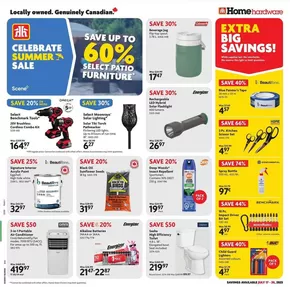 Home Hardware catalogue in Milton | New offers to discover | 2025-07-17T00:00:00.000Z - 2025-07-30T00:00:00.000Z