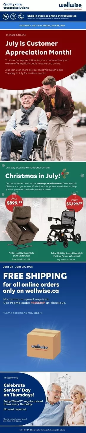 Shoppers Drug Mart catalogue in Regina | Shoppers Drug Mart Weekly ad | 2025-07-19T00:00:00.000Z - 2025-07-24T00:00:00.000Z
