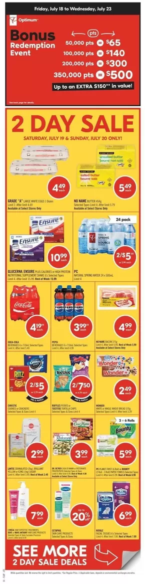 Shoppers Drug Mart catalogue in Saint-Jean-sur-Richelieu | Current bargains and offers | 2025-07-19T00:00:00.000Z - 2025-07-24T00:00:00.000Z