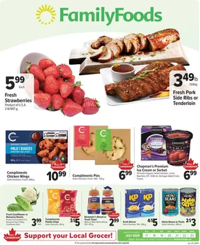 Family Foods catalogue in Sault Ste. Marie | Family Foods weekly flyer | 2025-07-17T00:00:00.000Z - 2025-07-23T00:00:00.000Z