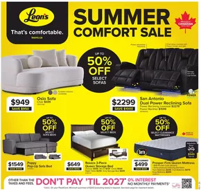 Leon's catalogue in Kindersley | Top offers for all bargain hunters | 2025-07-17T00:00:00.000Z - 2025-08-06T00:00:00.000Z