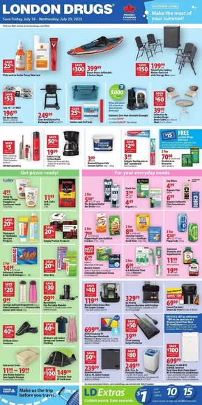 London Drugs catalogue in Richmond | Exclusive bargains | 2025-07-18T00:00:00.000Z - 2025-07-23T00:00:00.000Z