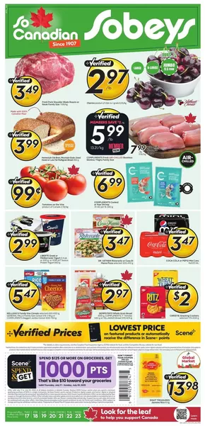 Sobeys catalogue in Calgary | Exclusive deals and bargains | 2025-07-17T00:00:00.000Z - 2025-07-20T00:00:00.000Z