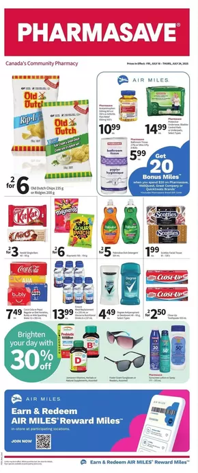 Pharmasave catalogue in Saskatoon | Pharmasave weekly flyer | 2025-07-18T00:00:00.000Z - 2025-07-24T00:00:00.000Z