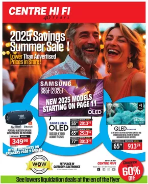 Centre Hi-Fi catalogue in Naicam | Weekly Flyer | 2025-07-18T00:00:00.000Z - 2025-07-24T00:00:00.000Z