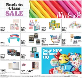 Michaels catalogue in Naicam | 7/18 Weekly Ad Canada | 2025-07-18T00:00:00.000Z - 2025-08-01T00:00:00.000Z