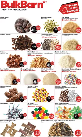 Bulk Barn catalogue in Leroy | Bulk Barn Weekly ad | 2025-07-17T00:00:00.000Z - 2025-07-23T00:00:00.000Z