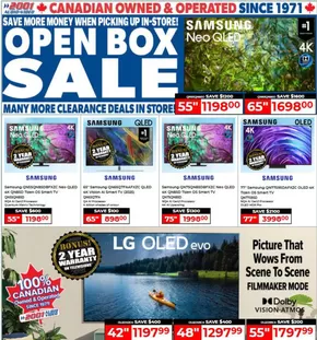 2001 Audio Video catalogue in Comber ON | Open box sale  | 2025-07-22T00:00:00.000Z - 2025-07-24T00:00:00.000Z