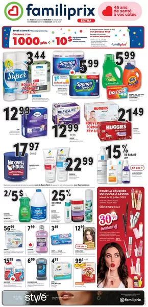 Familiprix catalogue in Richelieu | Great discounts on selected products | 2025-07-24T00:00:00.000Z - 2025-07-30T00:00:00.000Z