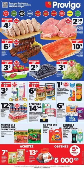 Provigo catalogue in Comber ON | Great discounts on selected products | 2025-07-24T00:00:00.000Z - 2025-07-30T00:00:00.000Z